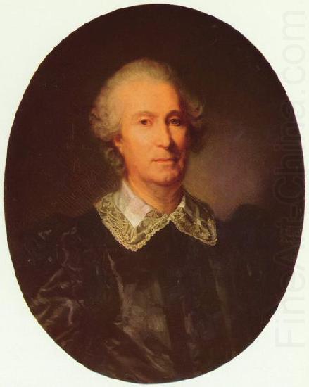 GREUZE, Jean-Baptiste Portrat des Randon de Boisset, Oval oil painting picture